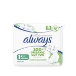 תחבושות Always Organic Cotton Normal - , 12 תחבושות בכל מארז