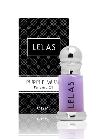 בושם שמן מאסק Lelas Purple Musk Tula 12mL