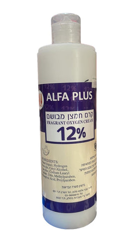 קרם חמצן מבושם 12% ALFA PLUS