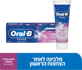 Oral-B אורל בי
3D WHITE משחת שיניים להלבנה - רעננות מעוררת