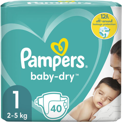 Pampers baby dry פמפרס
פמפרס אקטיב בייבי דריי חיתולים בייבי דריי מידה 1 2-5 ק"ג