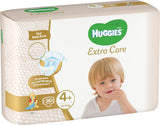 Huggies האגיס אקסטרה קר חיתולים מידה +4 10-14 ק"ג 36 יחידות