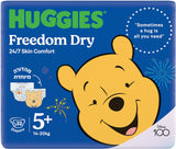 Huggies האגיס פרידום דריי חיתולים מידה 5+ 14-20 ק"ג 32 יחידות