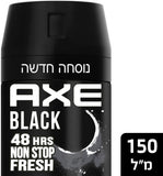 Axe אקס דאודורנט ספריי גוף בלאק