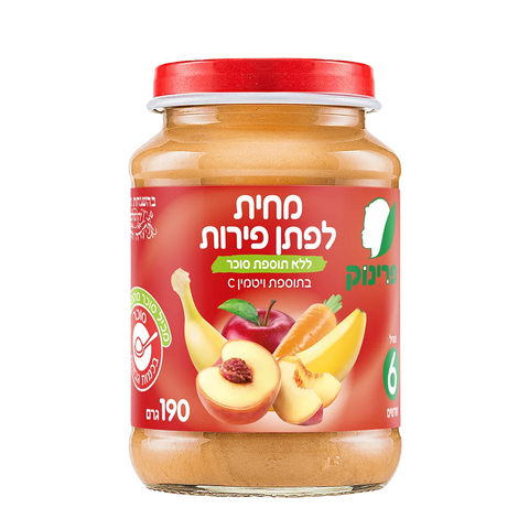 פרינוק מחית לפתן פירות 190 גרם