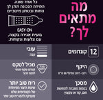 דורקס INTENSE קונדומים DUREX