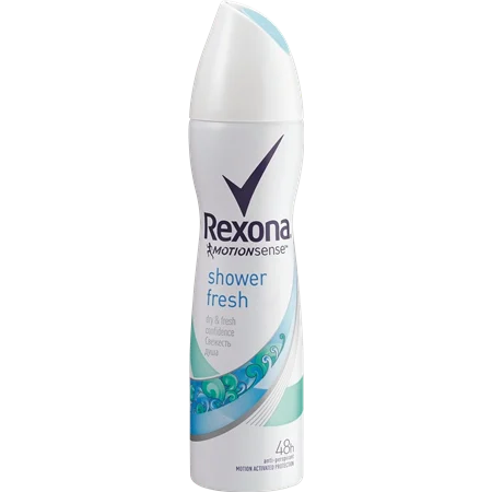 רקסונה דאודורנט ספריי שאוור פרש לאשה REXONA