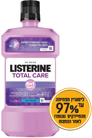 ליסטרין טוטל קר שטיפת פה LISTERINE