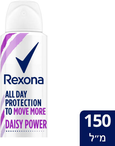 רקסונה דאודורנט ספריי דייזי פאוור לאישה REXONA