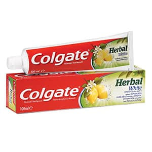 משחת שיניים הרבל תמציות צמחים | קולגייט COLGATE HERBAL WHITE