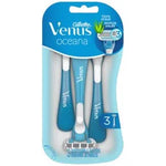 סכין גילוח Gillette Venus Oceana שלושה להבים - 3 סכינים