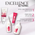 לוריאל צבע שיער אקסלנס אינטנס 4.6 אדום עמוק LOREAL