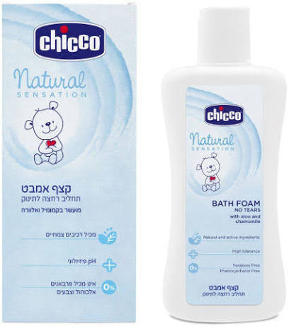 Chicco קצף אמבט תחליב רחצה לתינוק