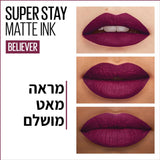 MAYBELLINE MATTE INK שפתון נוזלי 40