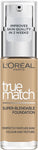 L'OREAL PARIS TRUE MATCH מייקאפ בגימור טבעי N6