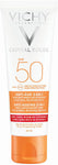 VICHY קפיטל סוליי קרם הגנה אנטי אייגינג 3ב-1 SPF50 ל