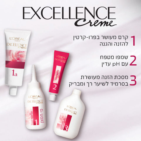 לוריאל אקסלנס אדום לוהט מ'.6.66 LOREAL