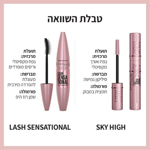 MAYBELLINE SKY HIGH מסקרה