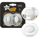 זוג מוצצים מעוצבת 0-6m Tomme Tippee