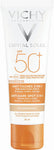 VICHY  קרם הגנה לפנים עם גוון 3ב-1 SPF50 ל