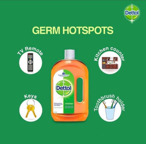 דטול תמיסה לחיטוי משטחים DETTOL