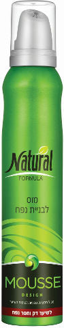 נטורל פורמולה מוס לשיער דק וחסר נפח  NATURAL FORMULA