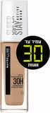 MAYBELLINE SUPERSTAY  מייק אפ עמיד עד 30 שעות 10