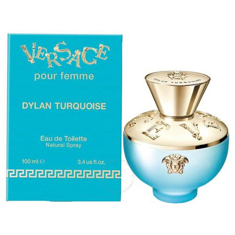 בושם לאישה 100 מ''ל Versace Pour Femme Dylan Turquoise או דה טואלט E.D.T