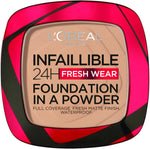 L'OREAL PARIS INFAILLIBLE פודרה דחוסה עמידה עד 24 שעות - 120