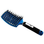 מברשת שיער להתרת קשרים צבע כחול SOFT BRUSH