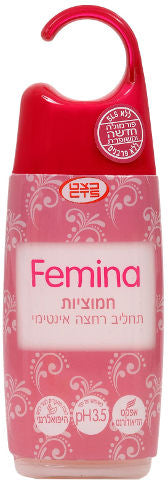 פמינה תחליב רחצה אינטימי חמוציות FEMINA