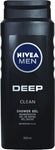 NIVEA MEN ג'ל רחצה לגבר DEEP לגוף, פנים ושיער