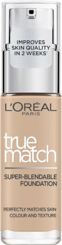 L'OREAL PARIS TRUE MATCH מייק אפ נוזלי בגימור טבעי R.2/C.2